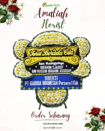 Papan Bunga Duka di Pamijen
